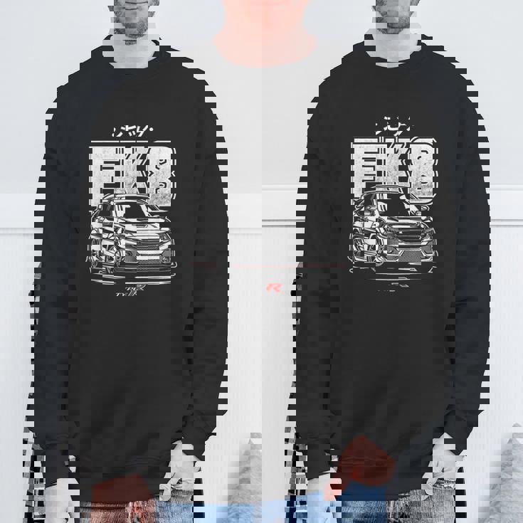 シビック タイプr Fk 8 日本車 スウェットシャツ 高齢者への贈り物