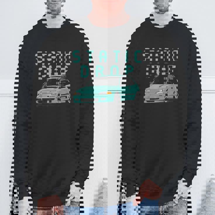 シビック 例 スタティックドロップ 日本車 スウェットシャツ 高齢者への贈り物