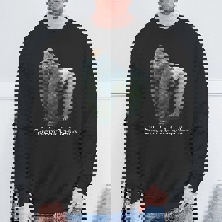 シルバーバック ゴリラ スウェットシャツ 高齢者への贈り物