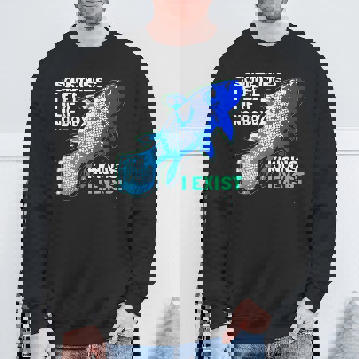 シーラカンス I Exist スウェットシャツ 高齢者への贈り物