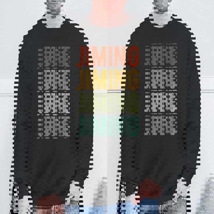 ジミンシティチャイナレトロ スウェットシャツ 高齢者への贈り物