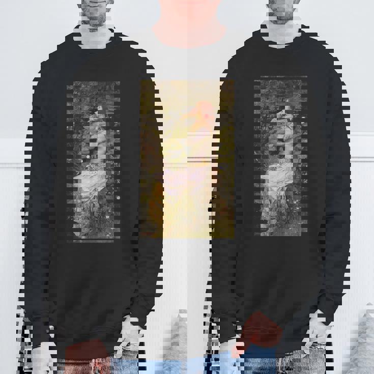 ジョン・ウィリアム ウォーターハウス オフィーリア 絵画 スウェットシャツ 高齢者への贈り物