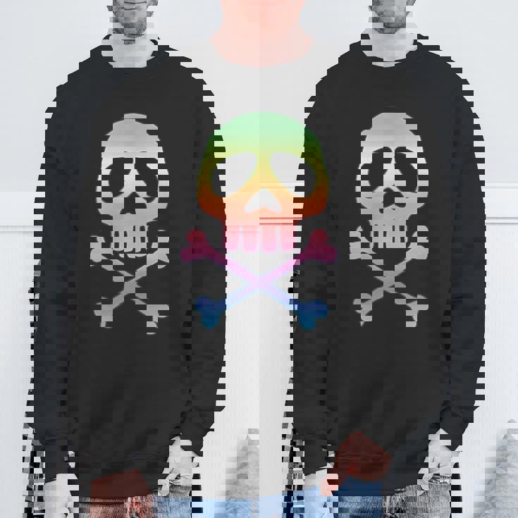 スカル、宇宙海賊キャプテン・クロスボーンズ ハロウィンパーティー Ahoy スウェットシャツ 高齢者への贈り物