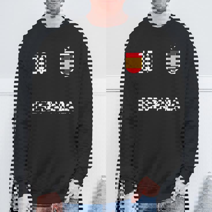 スペイン サッカー フットボール ナンバー10 10ファン スウェットシャツ 高齢者への贈り物