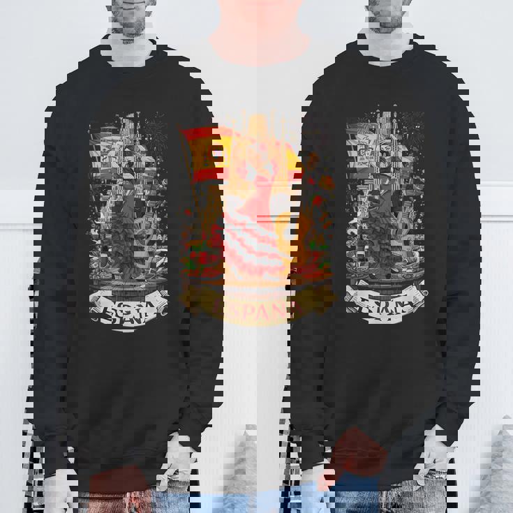 スペイン フラメンコ セビリア アンダルシア バルセロナ スウェットシャツ 高齢者への贈り物