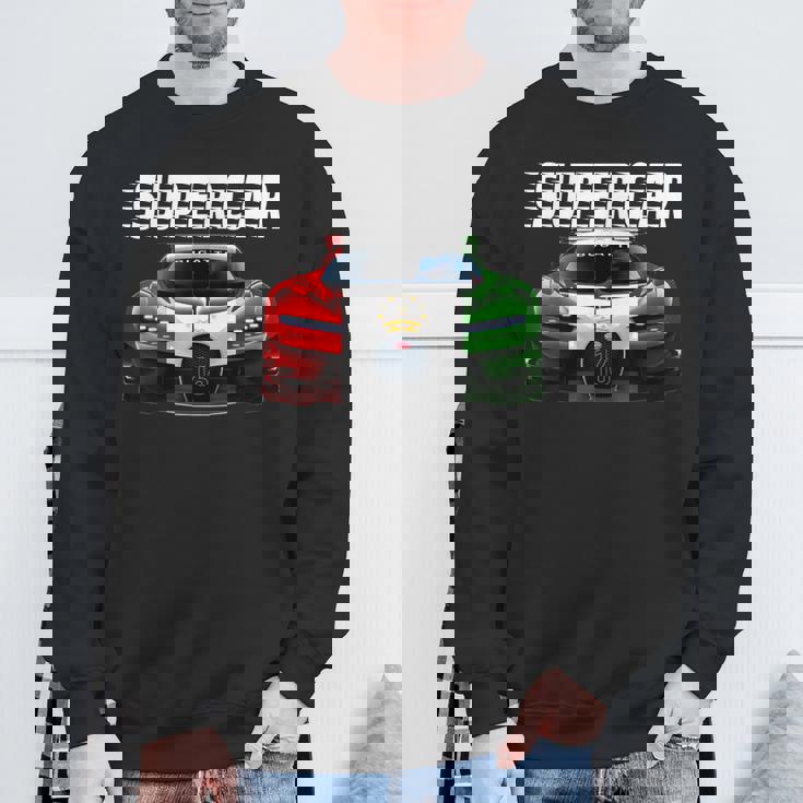 スポーツカーファンのためのスーtシャツ スウェットシャツ 高齢者への贈り物