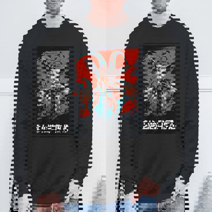 スラッジメタル ヘビーメタル ブラックメタル ドゥームメタル デスメタル スウェットシャツ 高齢者への贈り物