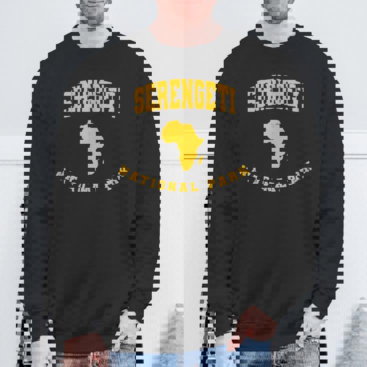 セレンゲティ国立公園 アフリカ スウェットシャツ 高齢者への贈り物