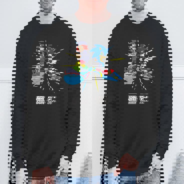 ソニック×れじぇくん Racing L スウェットシャツ 高齢者への贈り物