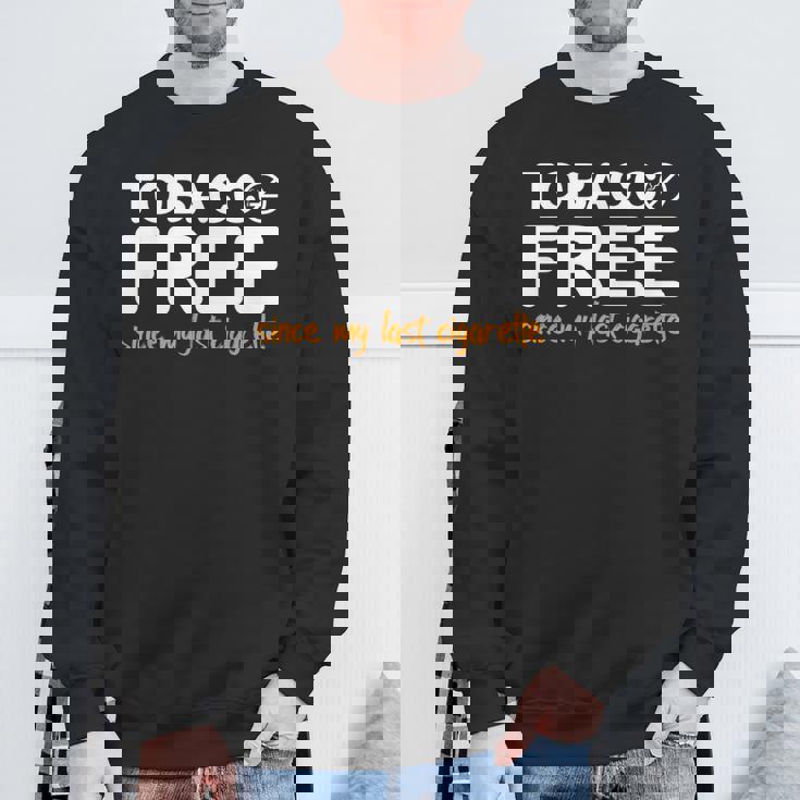 タバコ禁煙 おもしろ タバコ 禁煙 ギフト スウェットシャツ 高齢者への贈り物