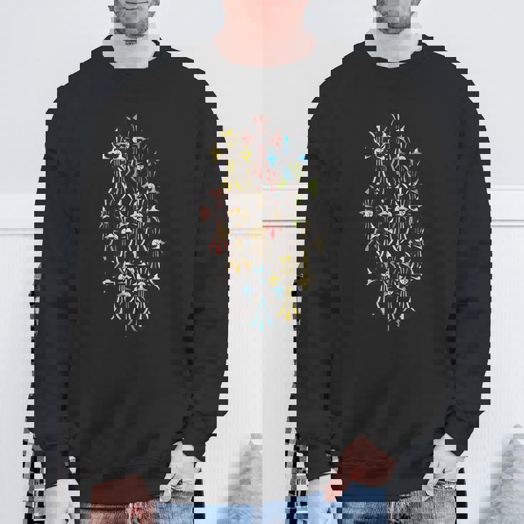 ダイヤクロス マルチカラー スウェットシャツ 高齢者への贈り物