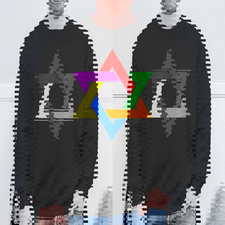 ダビデの星 Lgbt スウェットシャツ 高齢者への贈り物