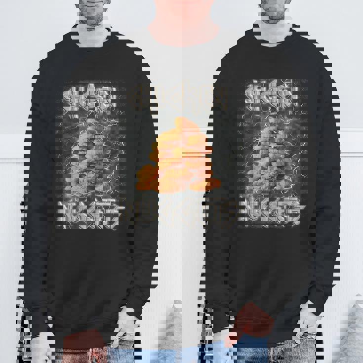 チキンナゲットシャツ 奇妙なチキンナゲット スウェットシャツ 高齢者への贈り物