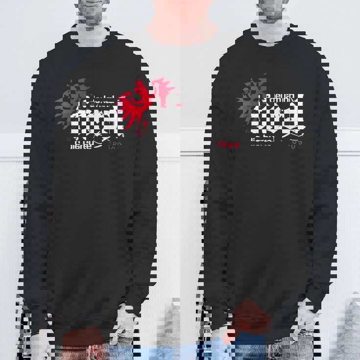 チロルイーグルメンズレディースキッズtシャツの状態へのチロルの忠誠 スウェットシャツ 高齢者への贈り物