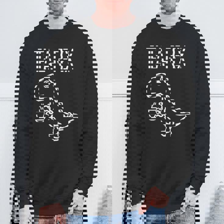 ティーレックス ファニーt-Rex ティラノサウルス 恐竜 長袖tシャツ スウェットシャツ 高齢者への贈り物