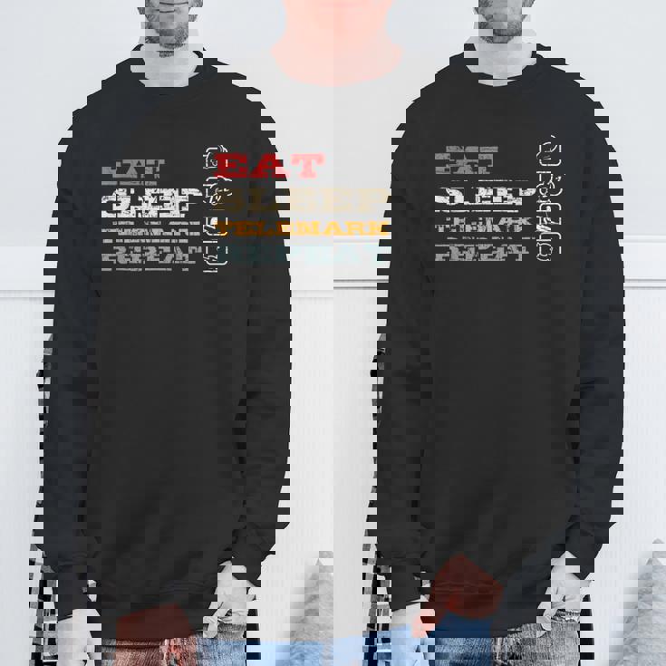 テレマーク ノルウェー スキーヤー スキー バックカントリー スキー テレマーク スウェットシャツ 高齢者への贈り物