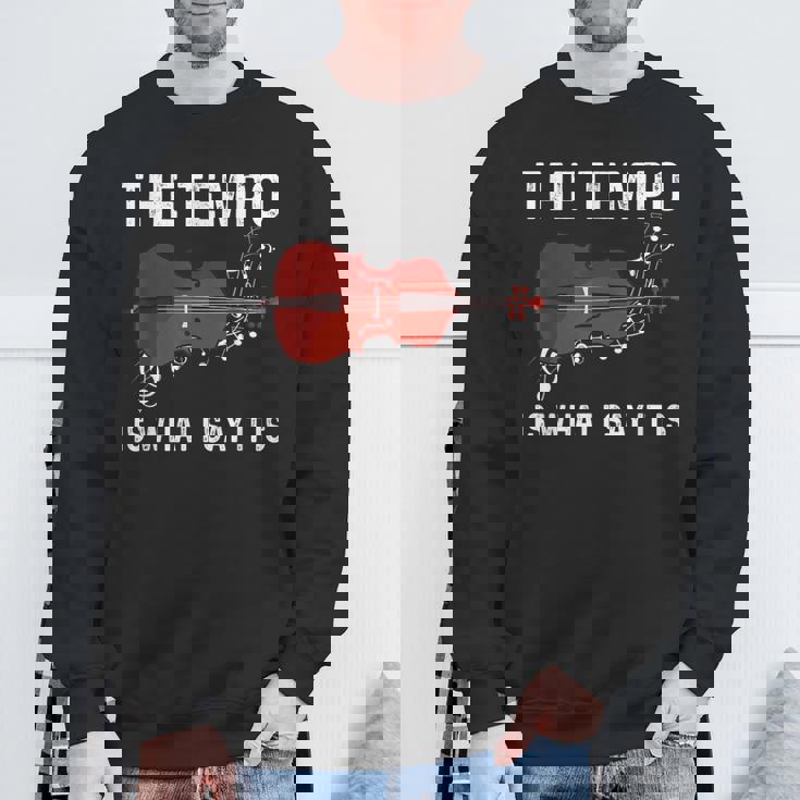 テンポは私が言うとおり スウェットシャツ 高齢者への贈り物