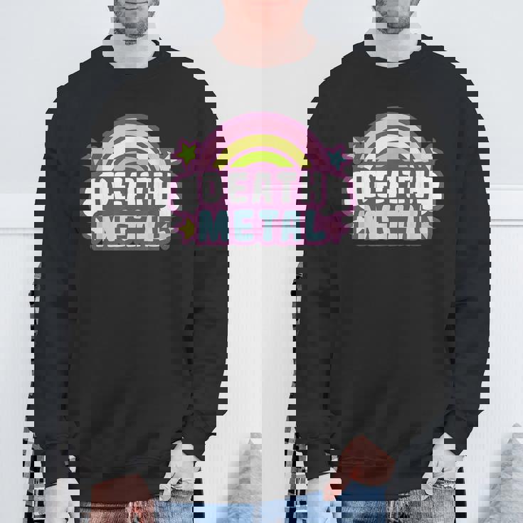 デスメタルレインボー スウェットシャツ 高齢者への贈り物