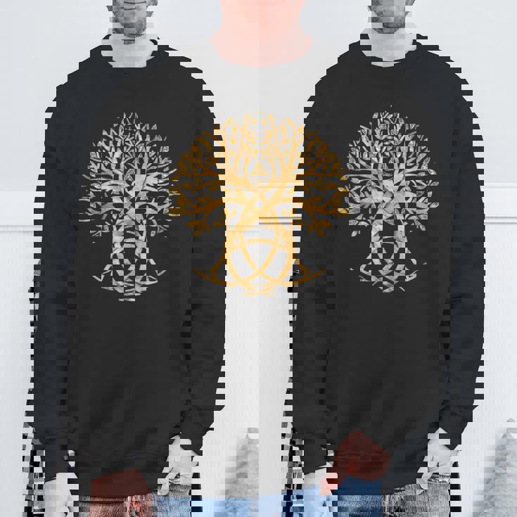 トリケトラ 生命の木 スウェットシャツ 高齢者への贈り物