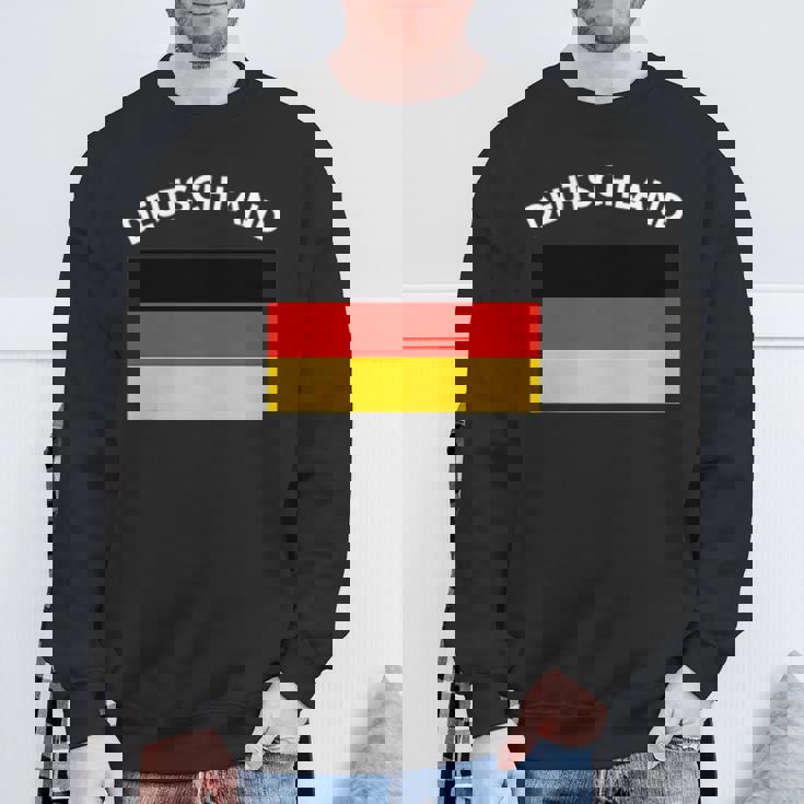 ドイツの誇りのドイツ国旗 ドイツ国旗 スウェットシャツ 高齢者への贈り物