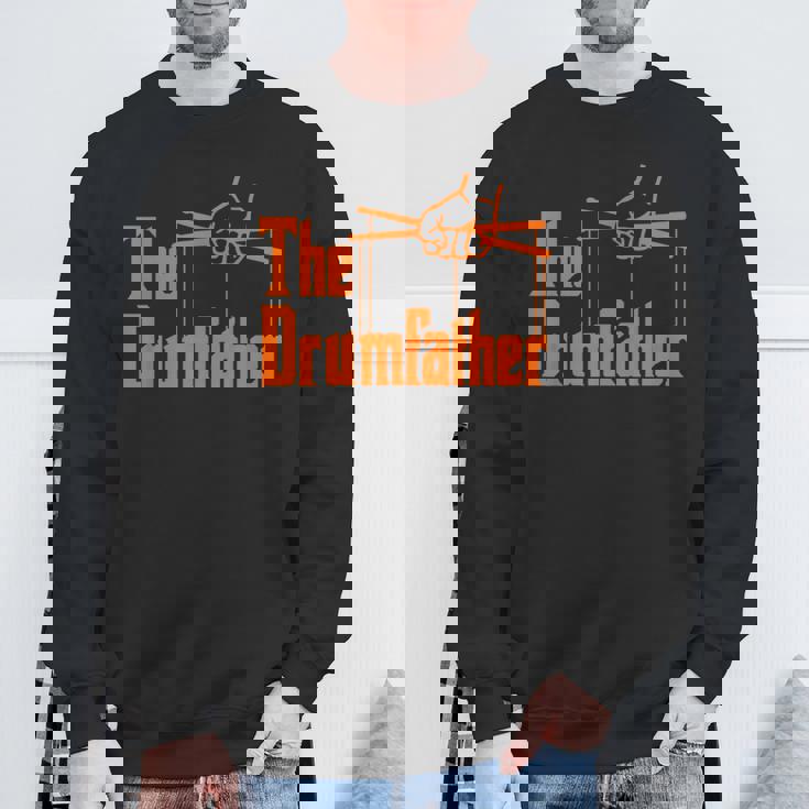 メンズ ドラマーのためのドラマーの面白い引用 スウェットシャツ 高齢者への贈り物