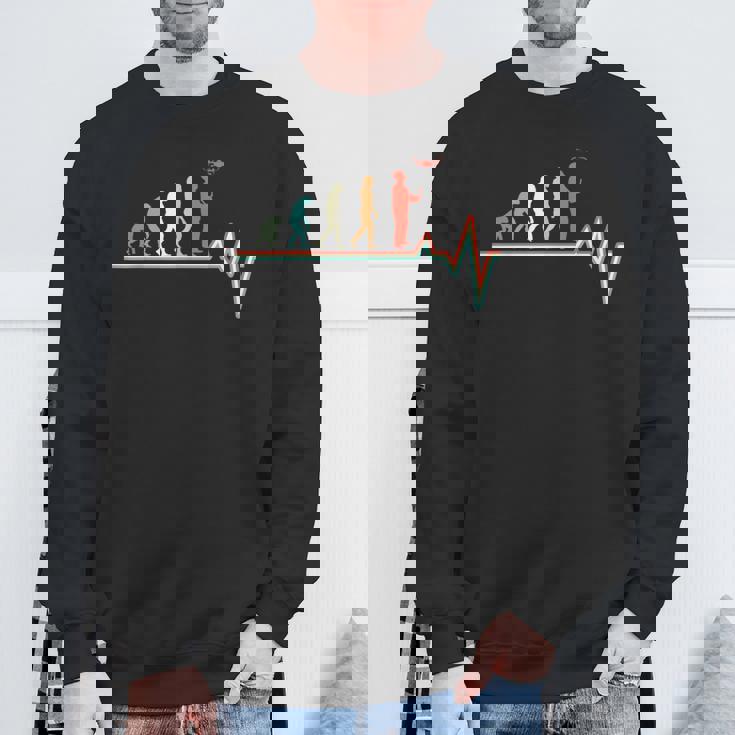 ドローンクワッドコプター進化ドローンパイロット スウェットシャツ 高齢者への贈り物