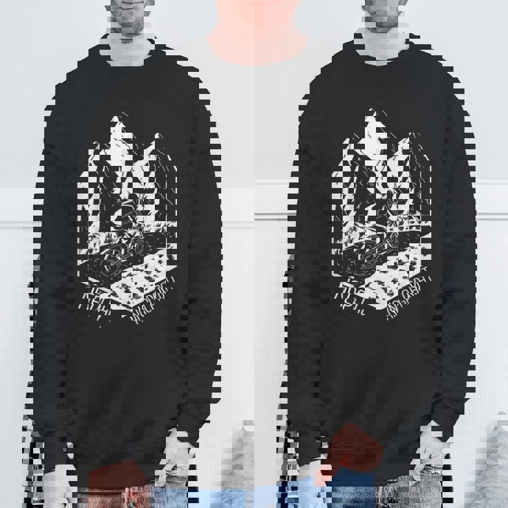 ナンガ パルバット トレイル マウンテンバイク ネイチャー ハイキング ネパール ツーリスト スウェットシャツ 高齢者への贈り物