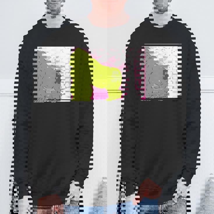 ニシゴリラのタロウさん 50 長袖tシャツ スウェットシャツ 高齢者への贈り物