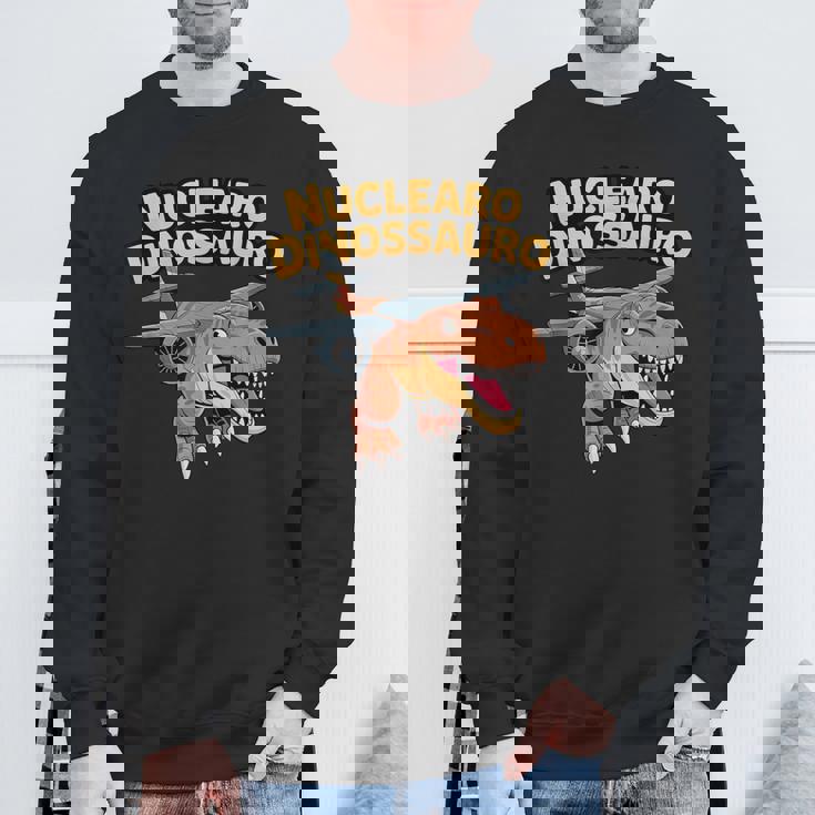 ヌクレアーロ ディノサウロ ウイルス イタリアン ブレイン ミーム スウェットシャツ 高齢者への贈り物