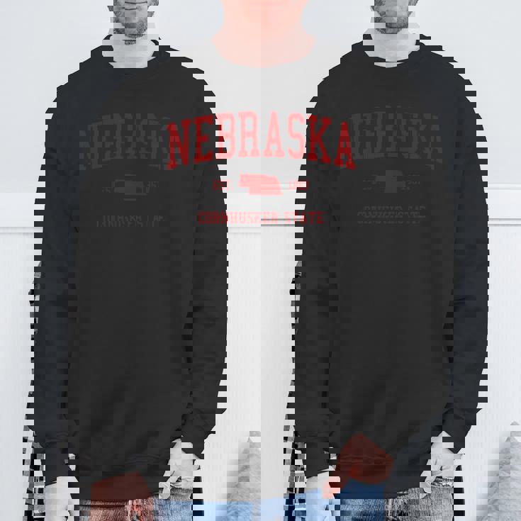 ネブラスカヴィンテージプライド 長袖tシャツ スウェットシャツ 高齢者への贈り物