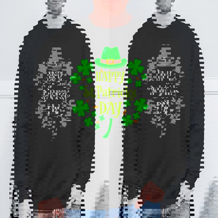 ハッピーセントパトリックデー レプラコーン コスチューム シャムロック キッズ ファミリー スウェットシャツ 高齢者への贈り物