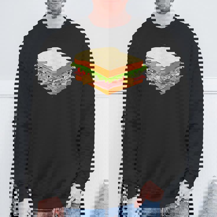 ハム&チーズサンドイッチ スウェットシャツ 高齢者への贈り物