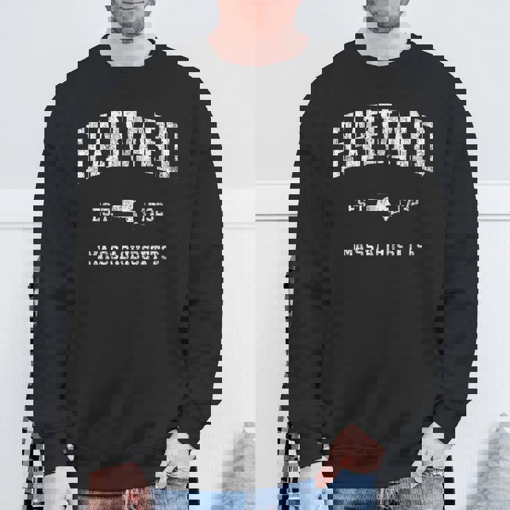 ハーバード マサチューセッツ Ma ビンテージ アスレチック スポーツデザイン スウェットシャツ 高齢者への贈り物