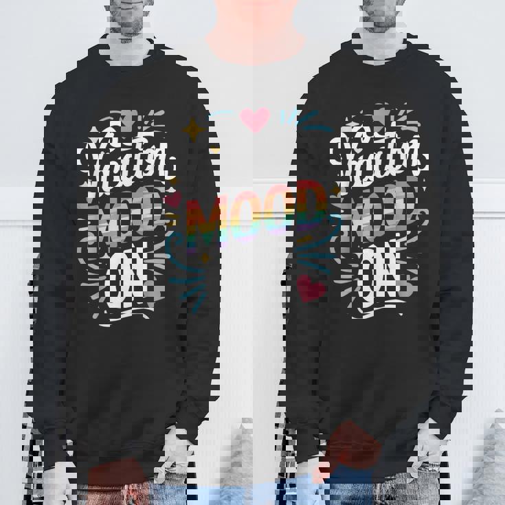 バカンス ムード 面白い 夏 言い回し お祭り 休日acation Mood On スウェットシャツ 高齢者への贈り物