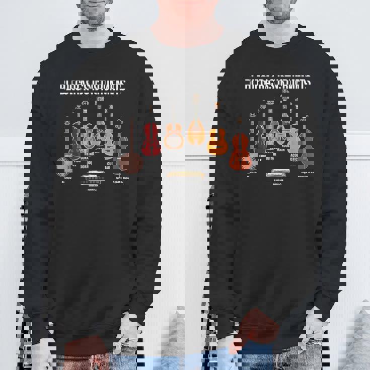 バンジョー ブルーグラス 楽器 ヴィンテージ 音楽 ファン バンジョー奏者 スウェットシャツ 高齢者への贈り物