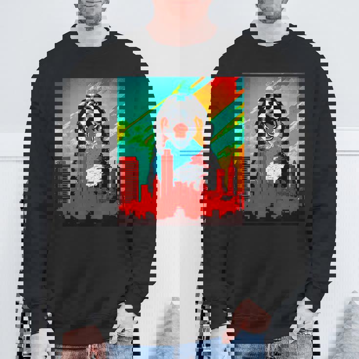 バーニーズマウンテンドッグ 犬 面白いtシャツ おもしろ イヌ メンズ 面白い グッズ かわいい 服 ネタ スウェットシャツ 高齢者への贈り物