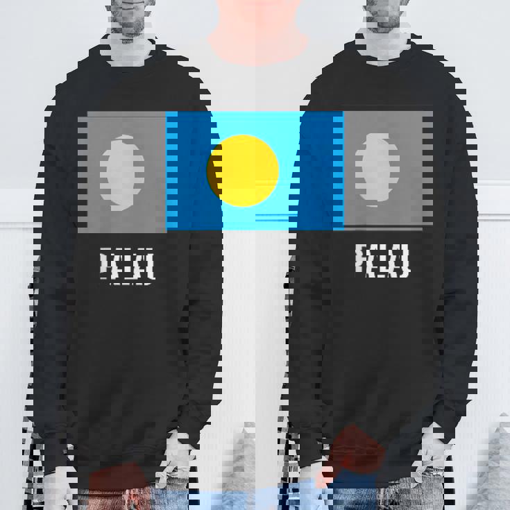 パラオの国旗 スウェットシャツ 高齢者への贈り物