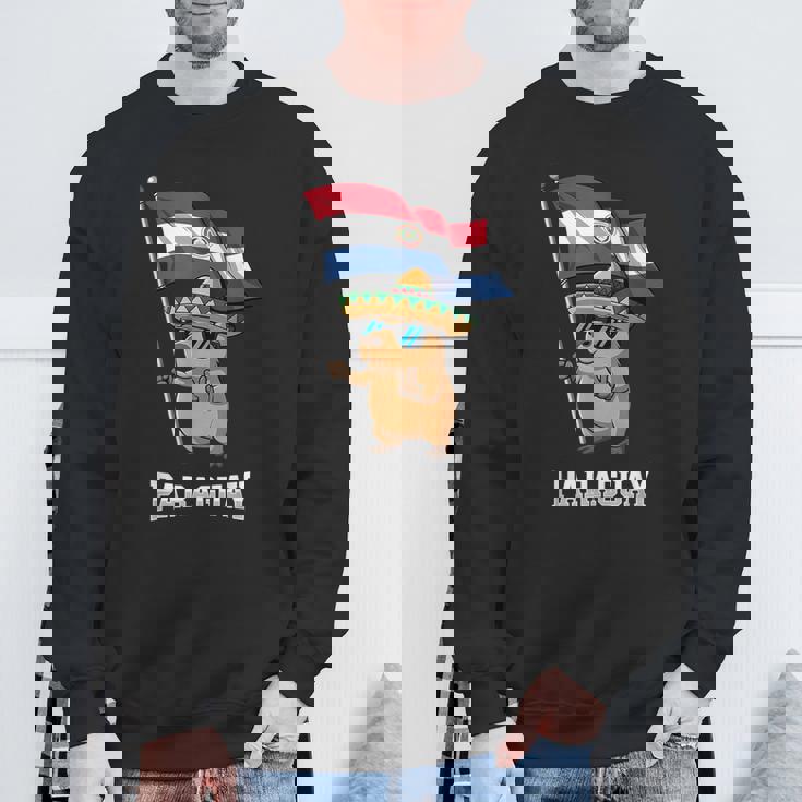 パラグアイ国旗 パラグアイのプライド スウェットシャツ 高齢者への贈り物