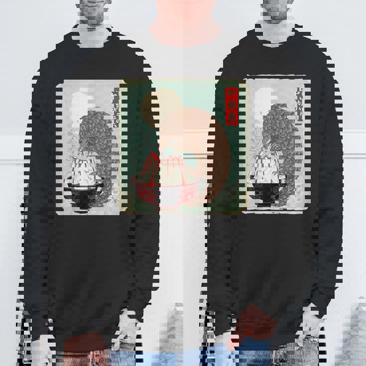 パンゴリン かき氷 かき氷 スウェットシャツ 高齢者への贈り物