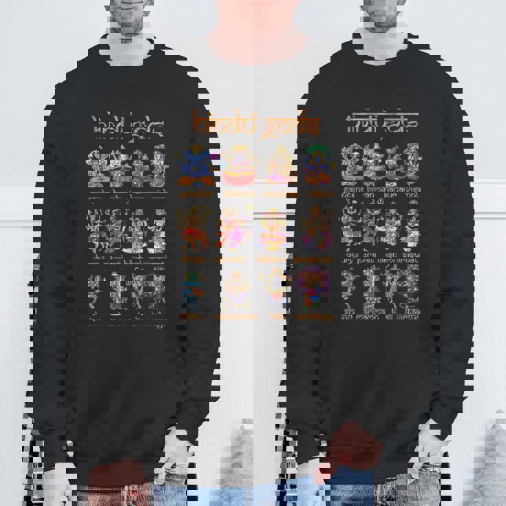 ヒンズー教の神 シヴァ ガネーシャ ハヌマーン ヒンズー教の女神 カーリー スピリチュアル 禅 ヨガ 瞑想 スウェットシャツ 高齢者への贈り物