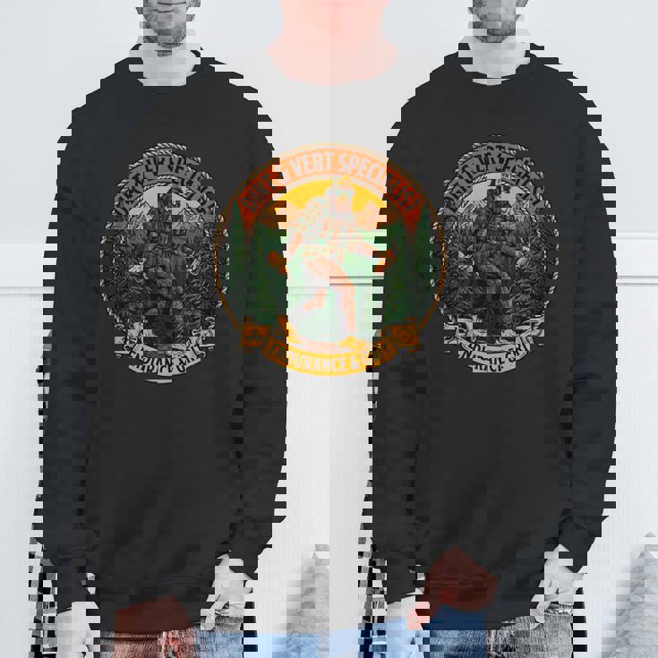 ビッグフット トレイルランニング ダートヴェール スペシャリスト メンズ レディース 長袖tシャツ スウェットシャツ 高齢者への贈り物