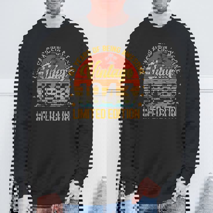 ビンテージ 83 誕生日デコレーション メンズ 83歳 1943 83歳の誕生日 スウェットシャツ 高齢者への贈り物