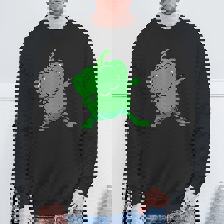 ピーマン ダビングベルペッパー 野菜 愛 ピーマン スウェットシャツ 高齢者への贈り物