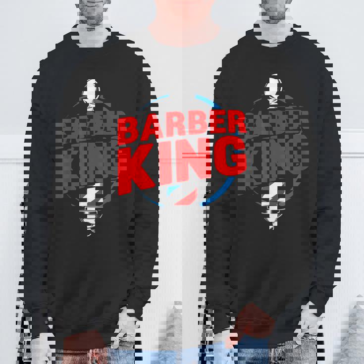 ファニー バーバー キング ヘアスタイリスト ヘアドレッサー バーバーショップ ポール スウェットシャツ 高齢者への贈り物