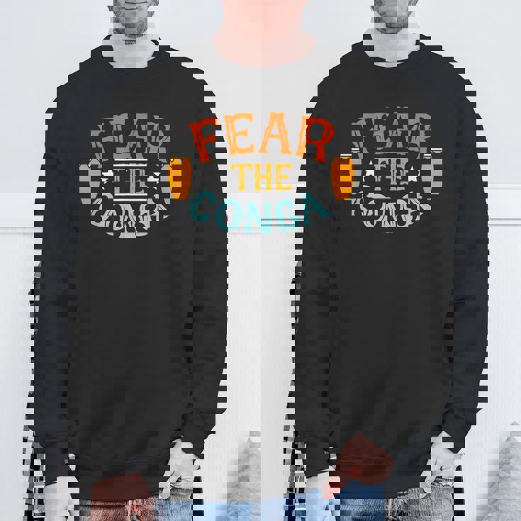 フィア ザ コンガ 不滅 コンガ 楽器 コンガ スウェットシャツ 高齢者への贈り物