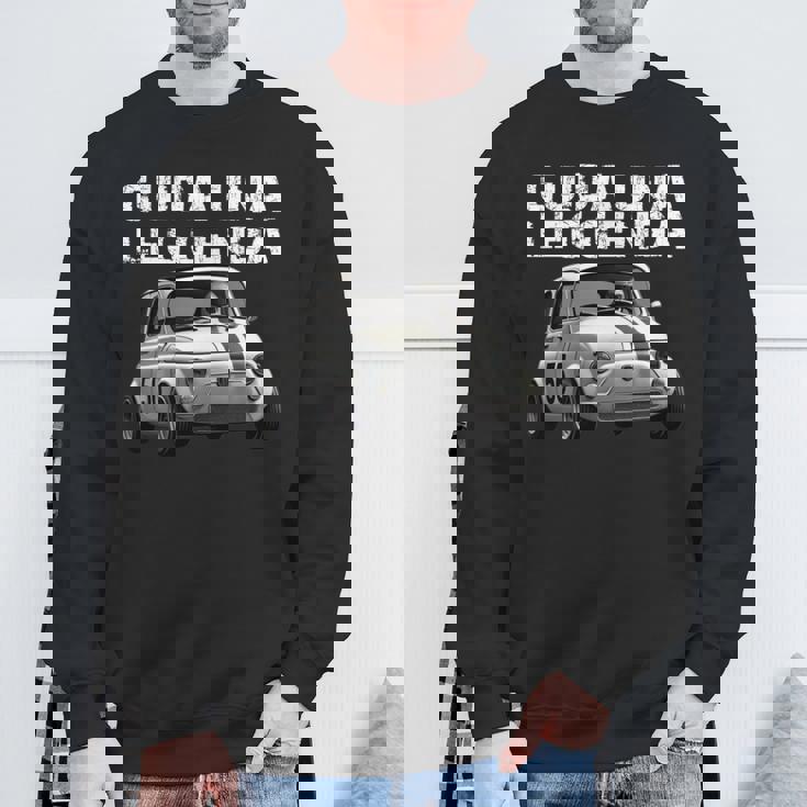 フィアット500 長袖tシャツ スウェットシャツ 高齢者への贈り物