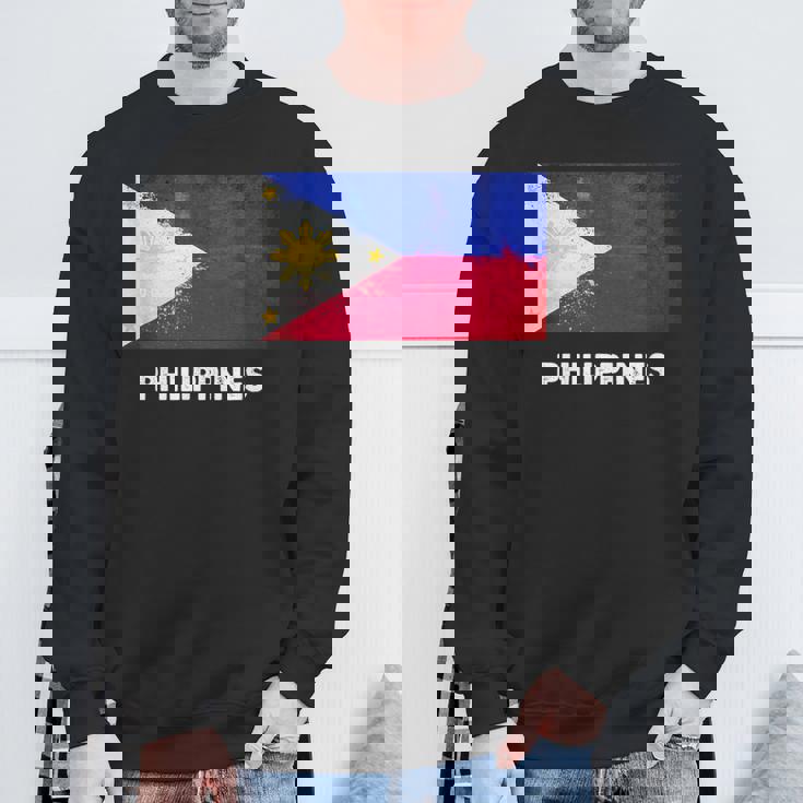 フィリピン国旗tシャツ スウェットシャツ 高齢者への贈り物