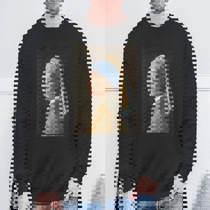 フェルメール【真珠の耳飾りの少女】贈り物 ギフト スウェットシャツ 高齢者への贈り物