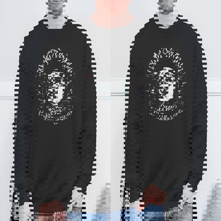 フライ・ミー・トゥ・ザ・ムーンレット・ミー・プレイ・アモン・ザ・スターズ-スペース・スターズ スウェットシャツ 高齢者への贈り物