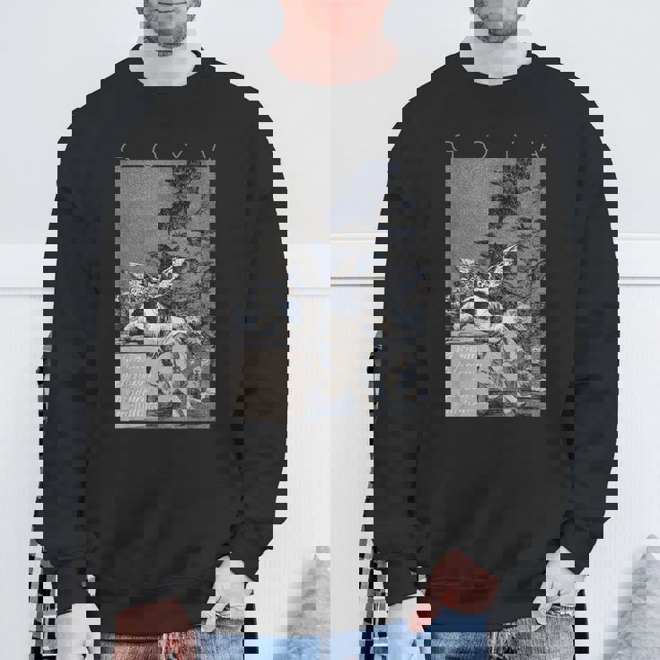 フランシスコ・ゴヤ 理性の眠りが怪物を生む スウェットシャツ 高齢者への贈り物